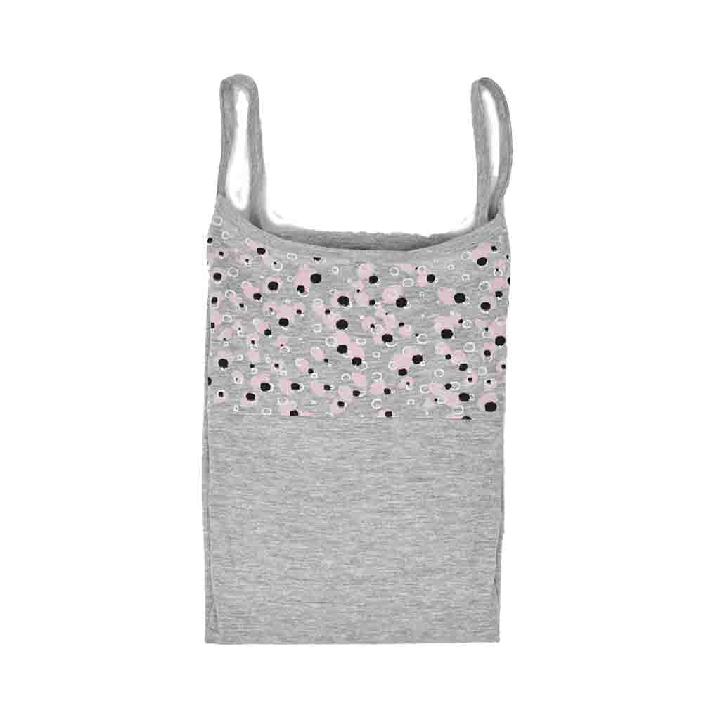 Camicia da Notte Cotone Donna Bretellina Lara Justin Pois 929