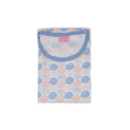 Camicia da Notte Cotone Donna Manica Corta Lara Justin Pom Pon 937