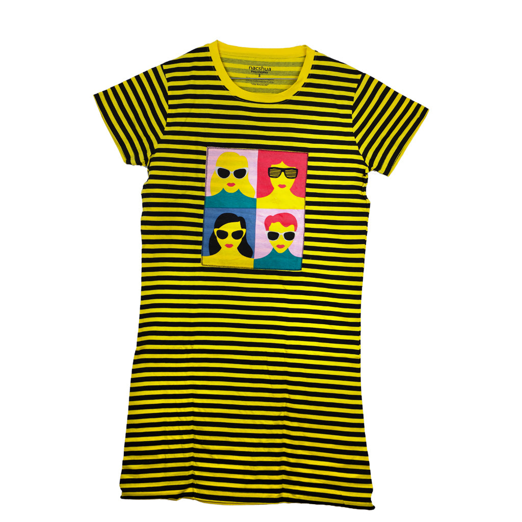Camicia da Notte Cotone Maniche Corte Nacshua Yucca