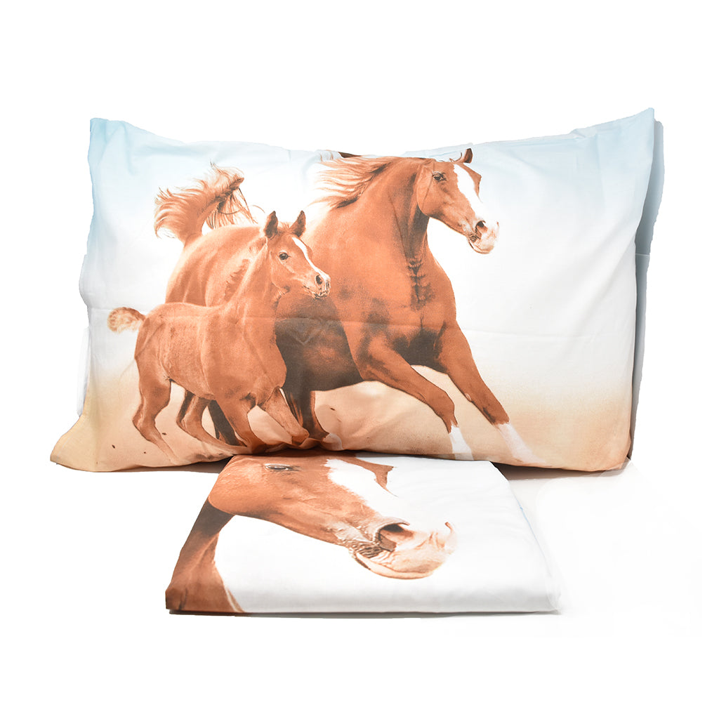 Set Lenzuola Copriletto Cotone Matrimoniale Novia Sandy Cavalli