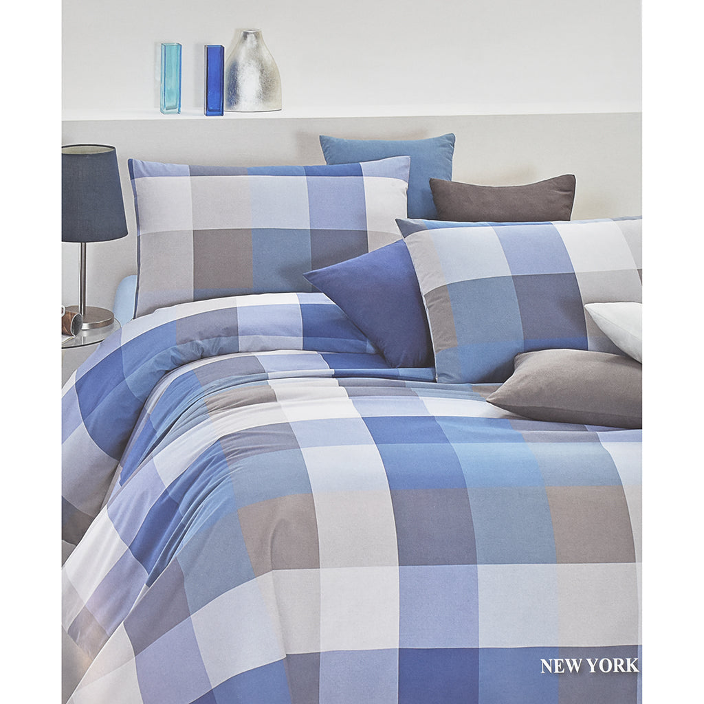 Set Lenzuola Cotone Imberti Living New York
