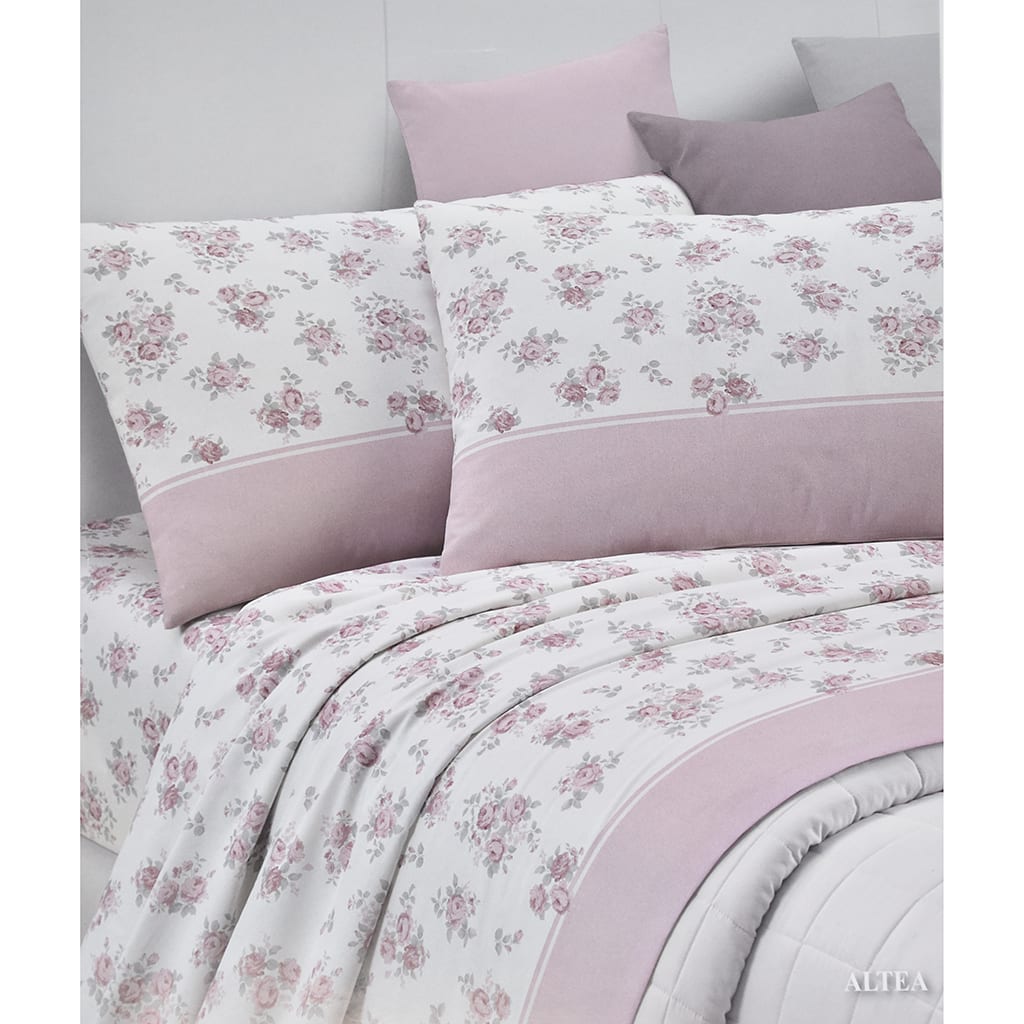 Set Lenzuola Matrimoniale Cotone Imberti Living Altea