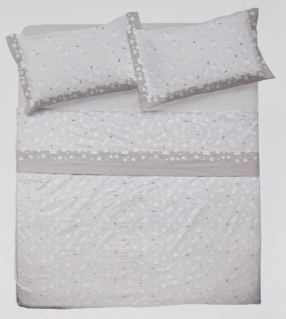 Set Lenzuola Cotone Matrimoniale Novia Marlene Margaret
