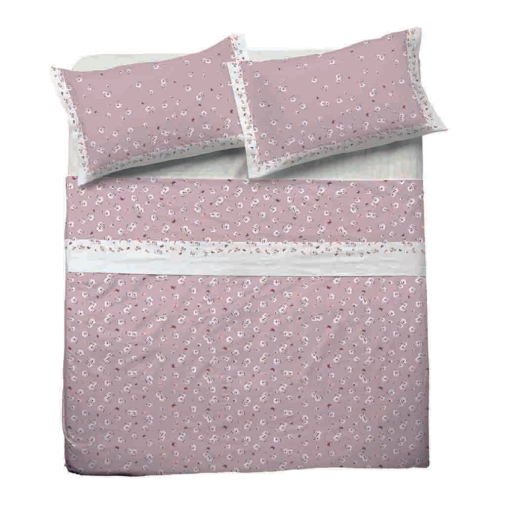 Set Lenzuola Cotone Matrimoniale Novia Marlene Margaret