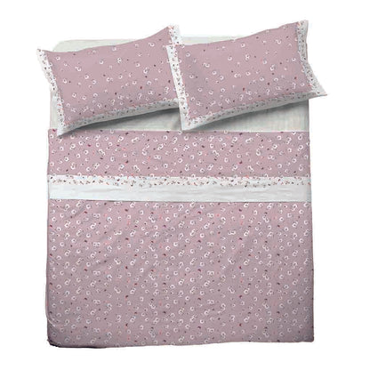Set Lenzuola Cotone Matrimoniale Novia Marlene Margaret