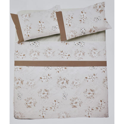 Completo Letto Matrimoniale Cotone Pompea Vivien