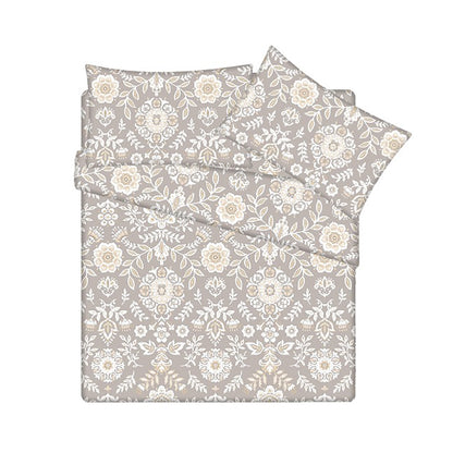 Completo Letto Microfibra My House Flower