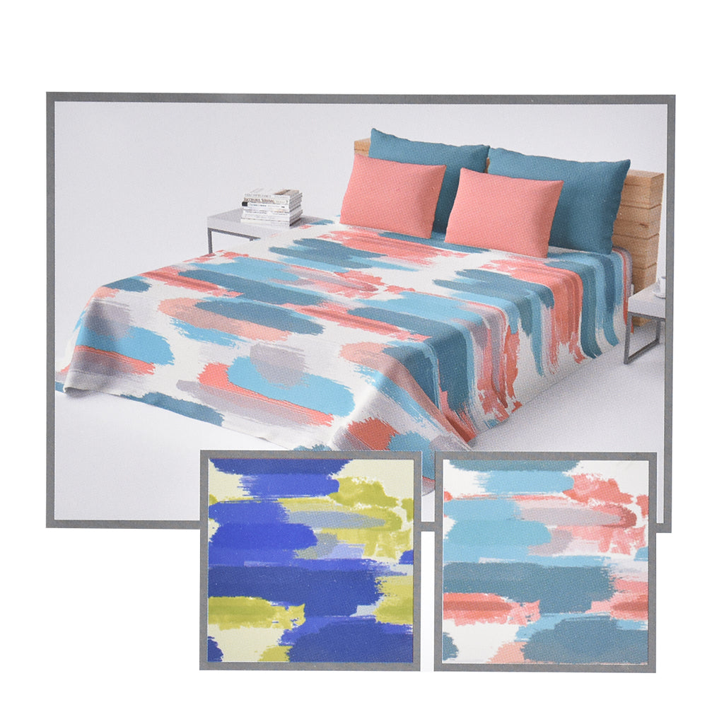 Copriletto Gran Foulard Copritutto Cotone Novia Clown – My House Srl