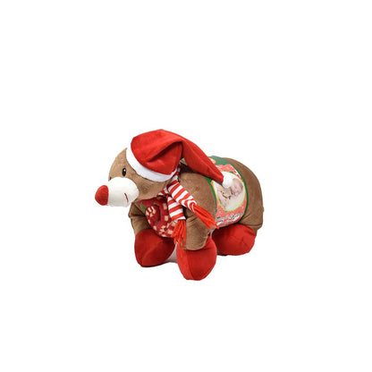 Cuscino Orso con Plaid Liabel