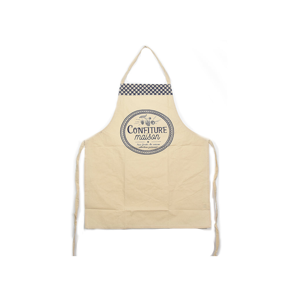 Grembiule in Cotone &quot;Confiture Maison&quot; Stile Vintage