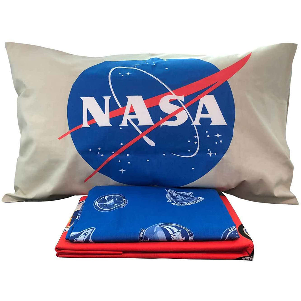Completo Letto Cotone Singolo Nasa