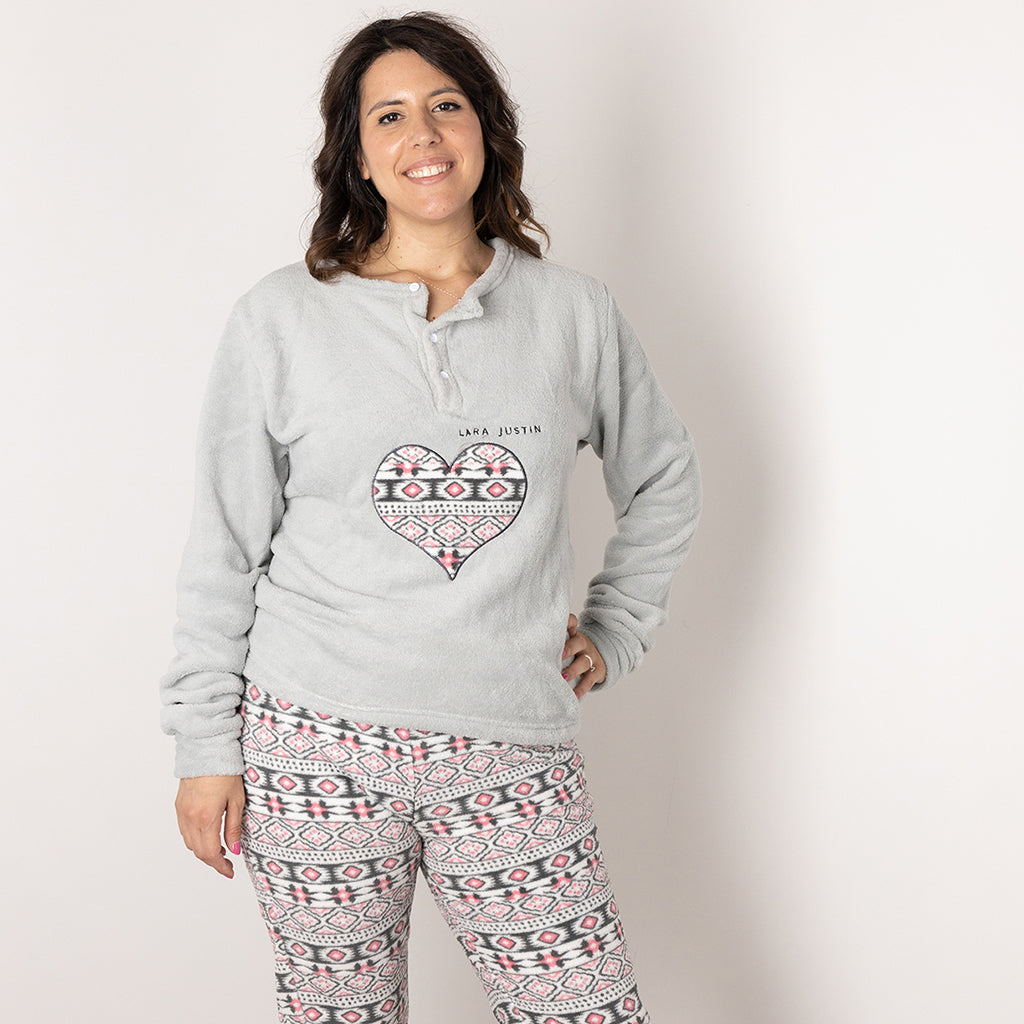 Pigiama Donna Coral Lara Justin 2120