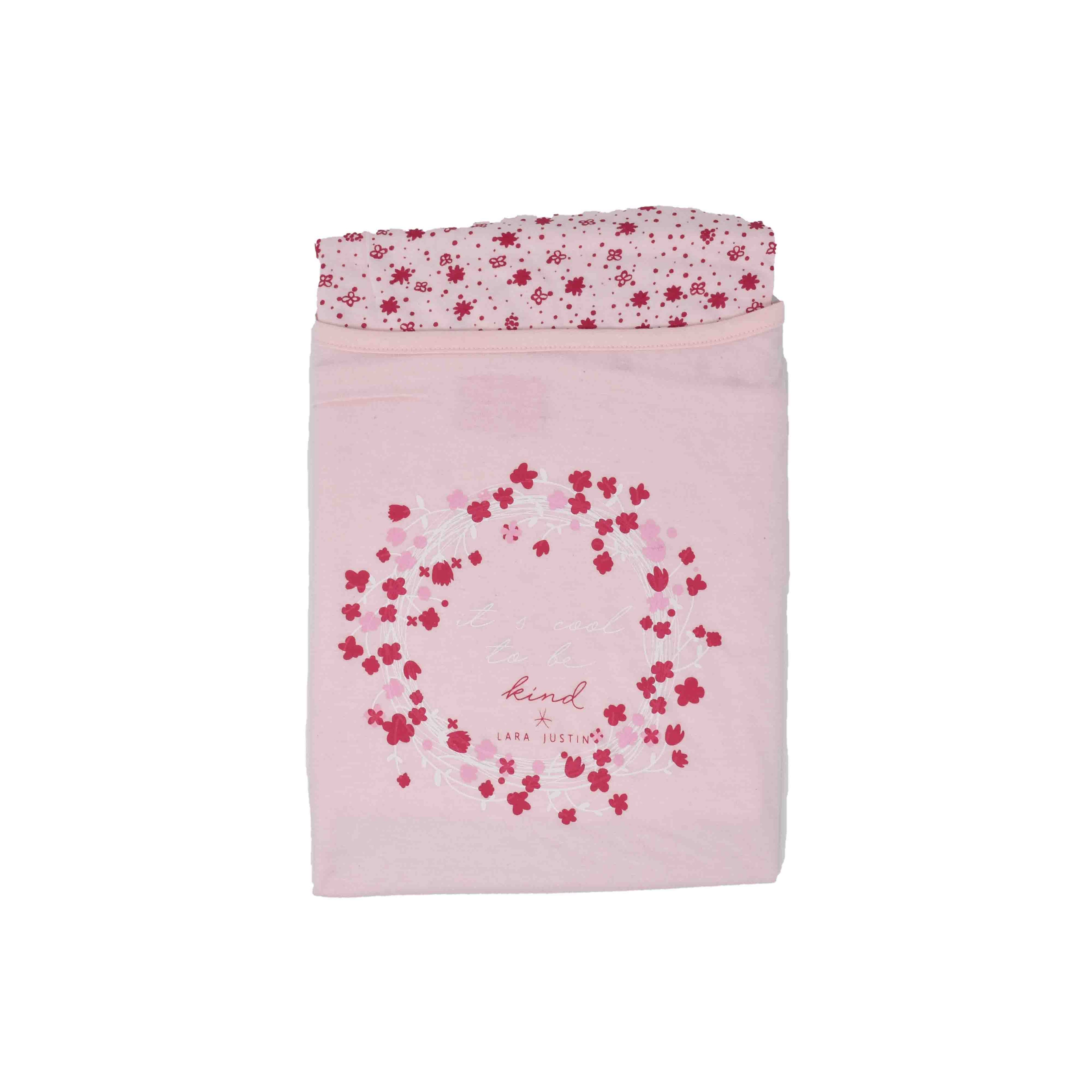 Pigiama Cotone Donna Bretelline Pantaloncini Lara Justin Fiore 928