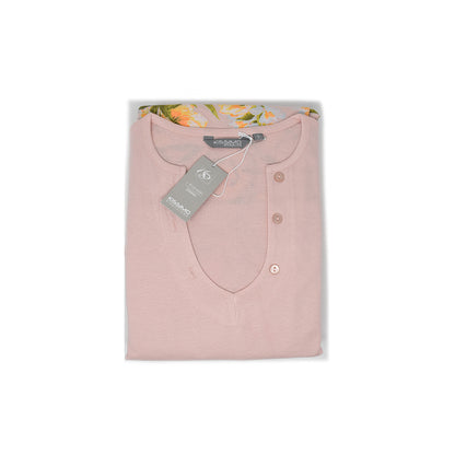 Pigiama Cotone Maniche Corte Pantaloni Lunghi Donna Kissimo 2013