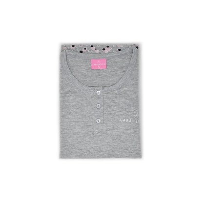 Pigiama Cotone Maniche Lunghe Donna Lara Justin 930