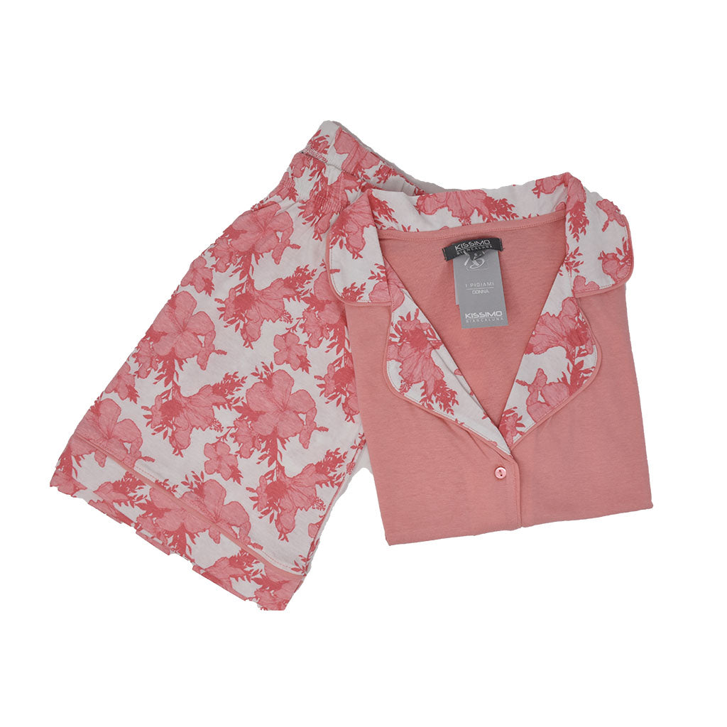 Pigiama donna manica corta e pinocchietto karelpiu' kc4117 KarelPiù Pigiama donna manica corta e pinocchietto karelpiu' kc4117 KarelPiù