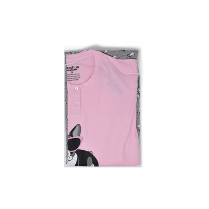 Pigiama Cotone Maniche Lunghe Donna Nacshua Bredin