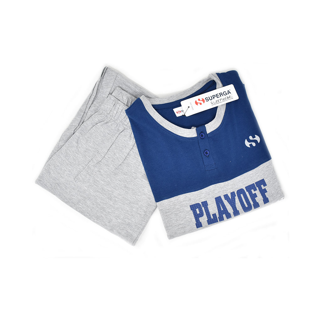 Pigiama Cotone Maniche Lunghe Uomo Superga 301 – My House Srl