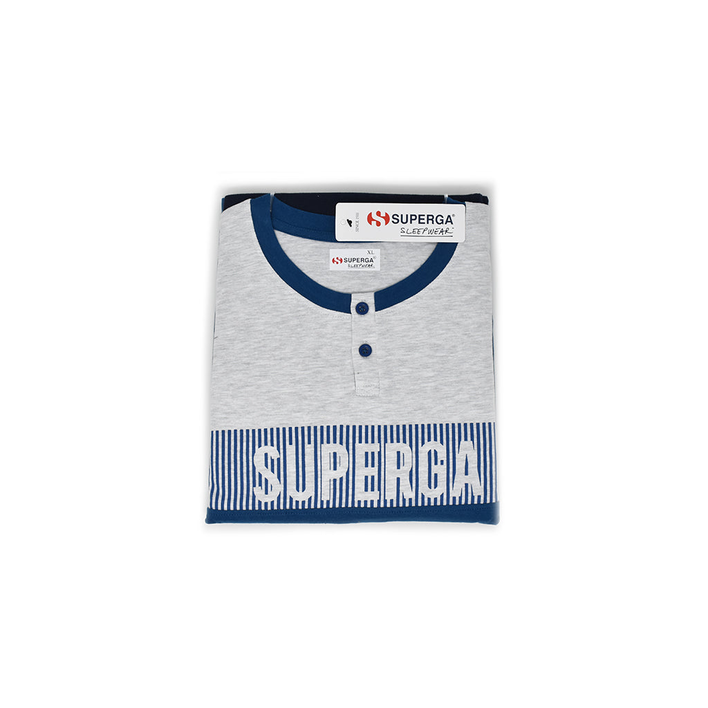 Pigiama Cotone Maniche Lunghe Uomo Superga 303
