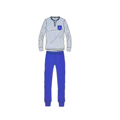 Pigiama Cotone Maniche Lunghe Uomo Lara Justin 1020