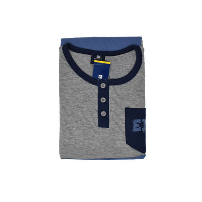 Pigiama Cotone Uomo Maniche Corte Pantaloncino Emporio Marta Marzotto 660