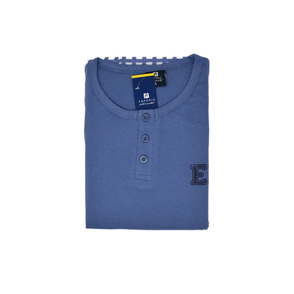 Pigiama Cotone Uomo Maniche Corte Pantaloncini Emporio Marta Marzotto 664