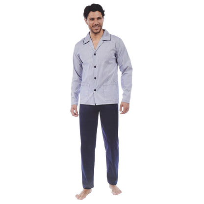 Pigiama Cotone Maniche Lunghe Uomo Nazareno Gabrielli U71