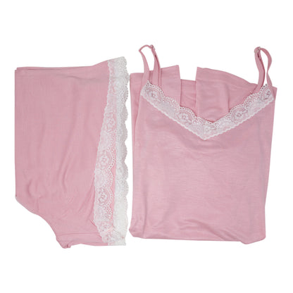 Set Di Pigiama Da Donna In Lingerie Di Raso Sexy Da Notte Set Corto In Raso 3 Pezzi Canotta E Pantaloncini Set Di Vestaglie - Foto 4