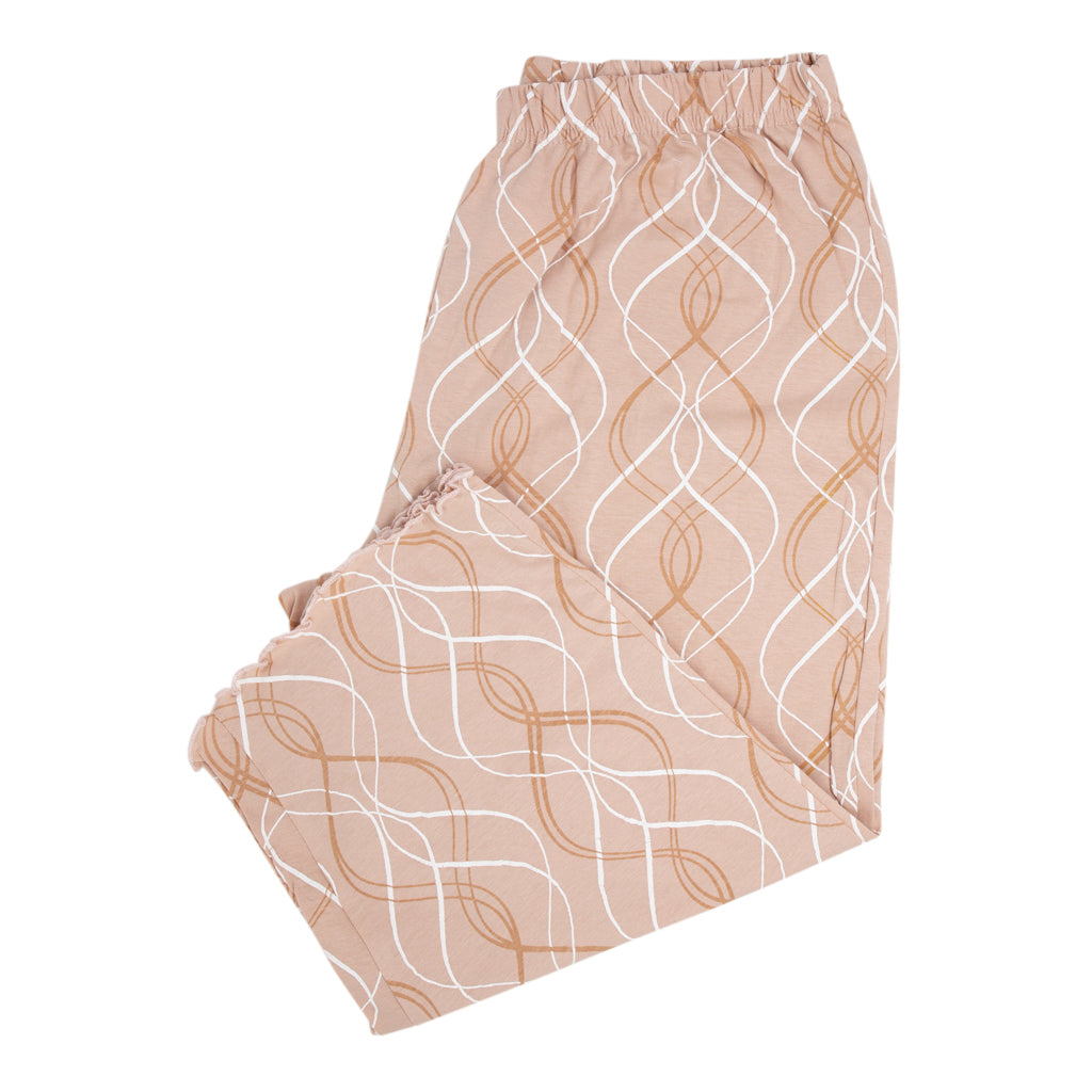 Pigiama Donna Maniche Corte Pinocchietto Coconuda