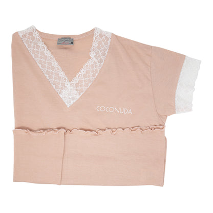 Pigiama Donna Maniche Corte Pinocchietto Coconuda