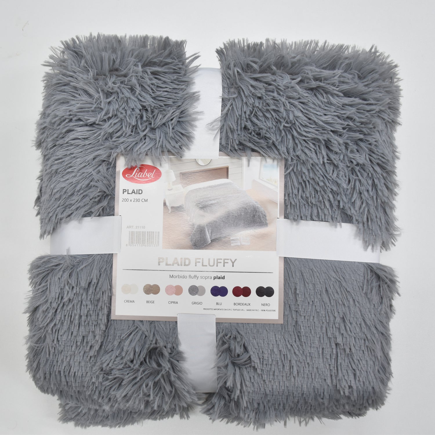 Plaid Fluffy 200x230 Liabel