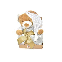 Peluche Labrador con plaid 120x80 personalizzato con foto - AcDigitale