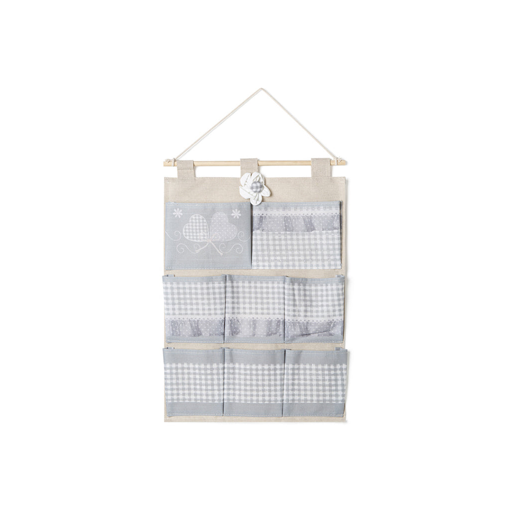 Portaoggetti da Parete Grigio 50x35
