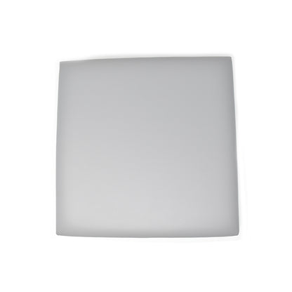 Pouf Simil-Pelle Contenitore Quadrato Tinta Unita 38x38