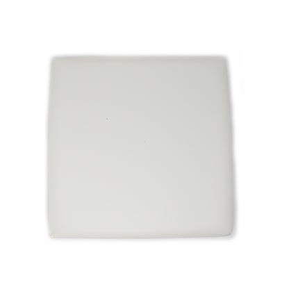 Pouf Simil-Pelle Contenitore Quadrato Tinta Unita 38x38