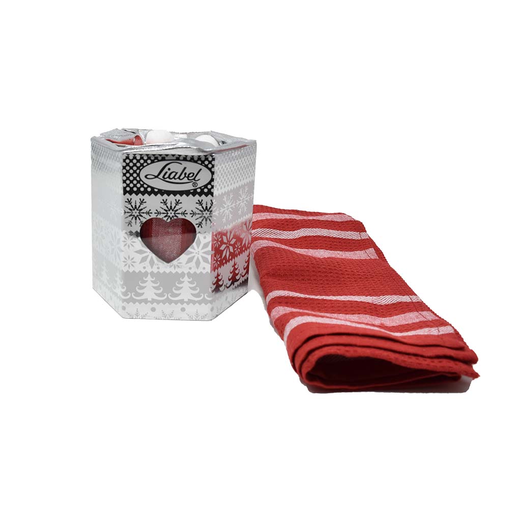 Scatola Stella di Neve + Strofinaccio Liabel