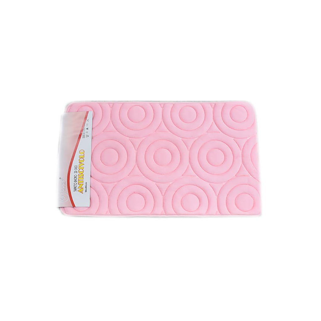 Tappeto Bagno Memory Cerchi 50x80