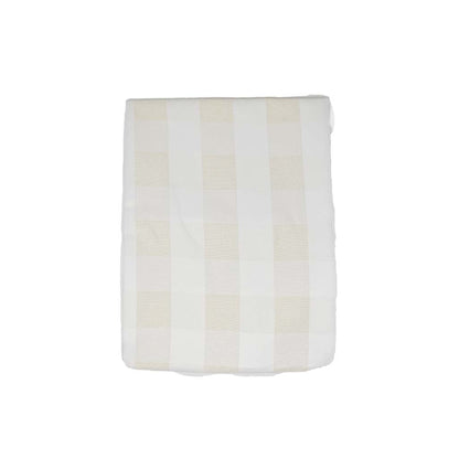 Tovaglia Rossa Lurex Natalizia Quadri x12