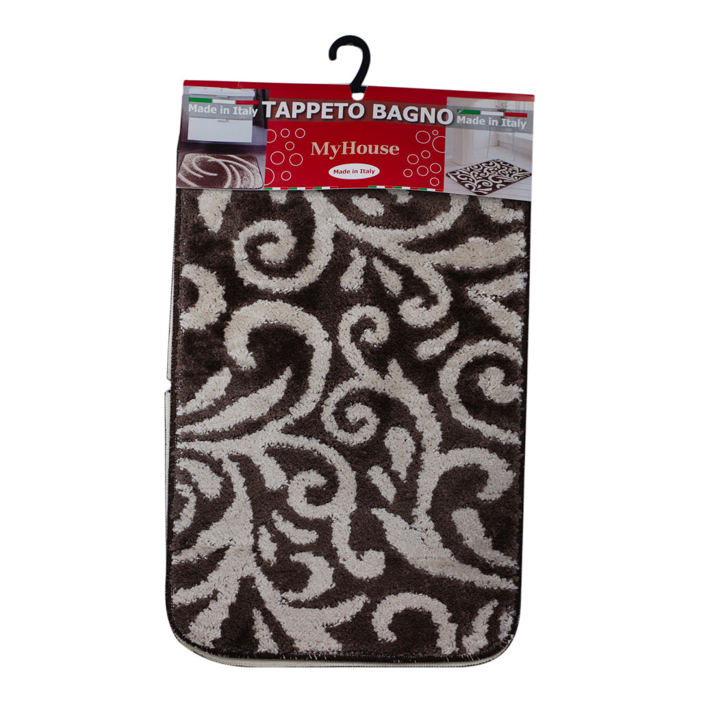 Tris Tappeti Bagno Antiscivolo Kashmire