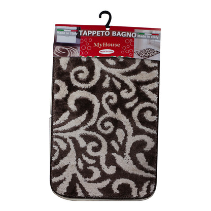 Tris Tappeti Bagno Antiscivolo Kashmire