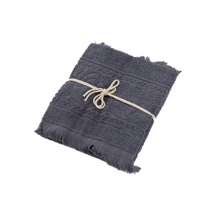 Asciugamano con Ospite Spugna Jacquard Liabel Aurora