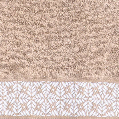 Asciugamano con Ospite Spugna Jacquard Spiga Lara Justin