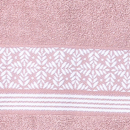 Asciugamano con Ospite Spugna Jacquard Spiga Lara Justin