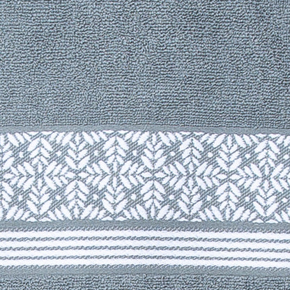 Asciugamano con Ospite Spugna Jacquard Spiga Lara Justin