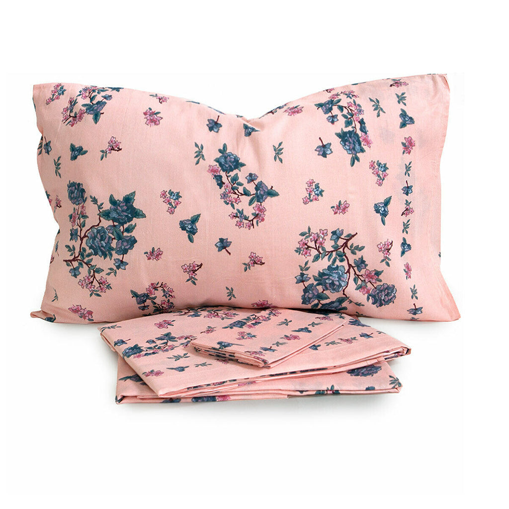 Completo Letto Cotone Matrimoniale Pompea Milena