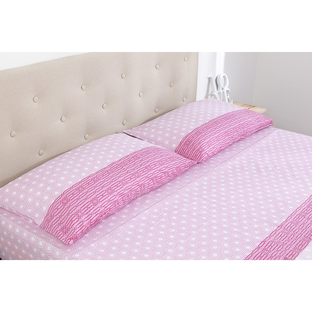 Completo Letto Puro Cotone &quot;Stripe&quot; Lara Justin