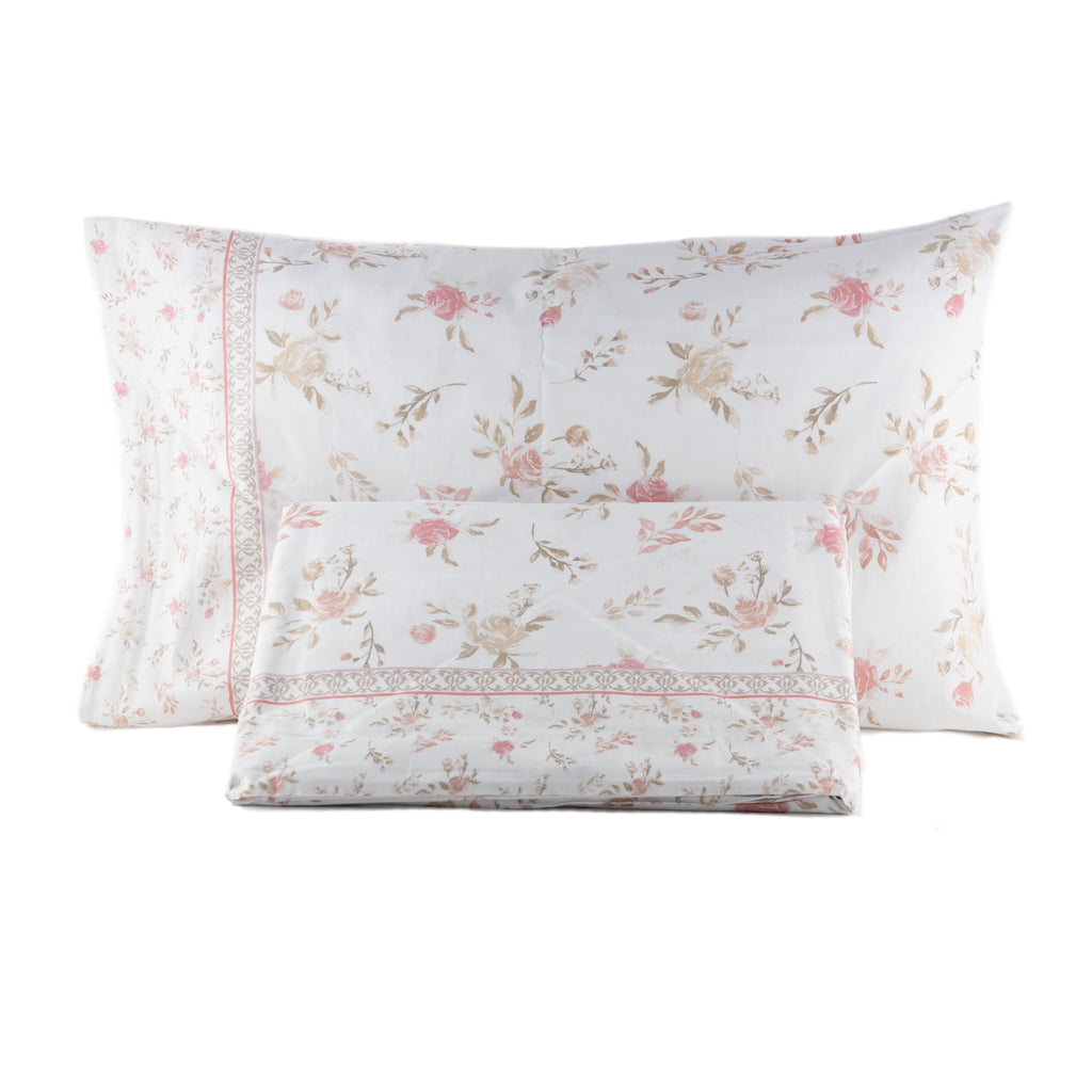 Completo Letto Matrimoniale Maxi Cotone Laura Biagiotti Jasminum
