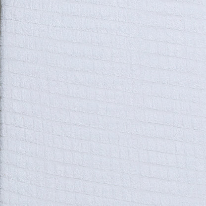 Coprimaterasso Elasticizzato in Spugna Jacquard con Angoli Disegno Quadretti