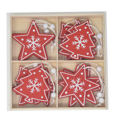 Decorazioni Albero in Legno Liabel Alberello e Stelline