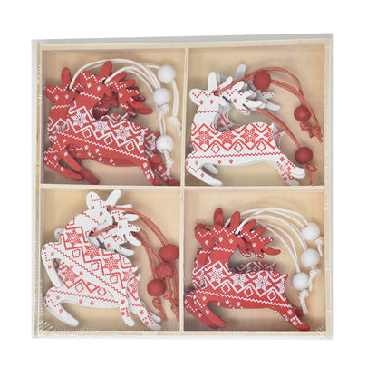 Decorazioni Albero in Legno Liabel Renne